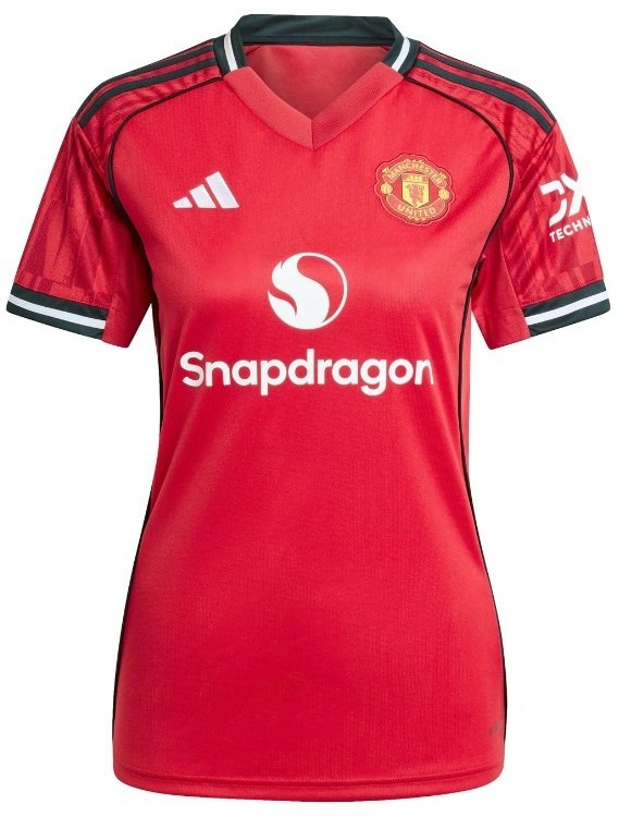 Camisa feminina I Manchester United 2025 2026 Adidas oficial 